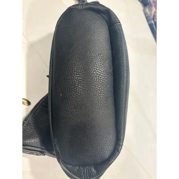 The Sak Sequoia Leather Hobo Bag Boho Black Charms Excellent Used Condition - Picture 6 of 6